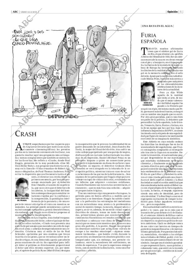 ABC MADRID 25-02-2006 página 5
