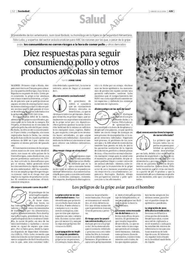 ABC MADRID 25-02-2006 página 52
