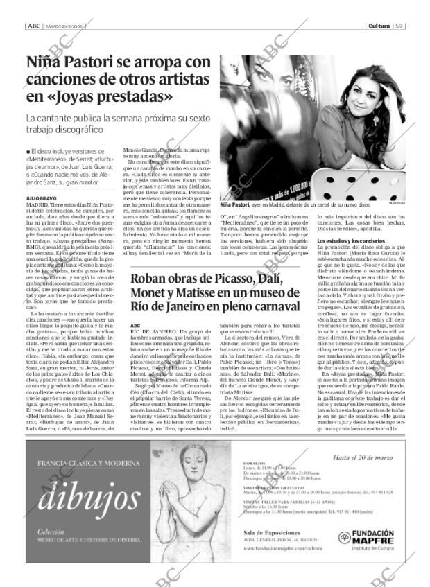 ABC MADRID 25-02-2006 página 59