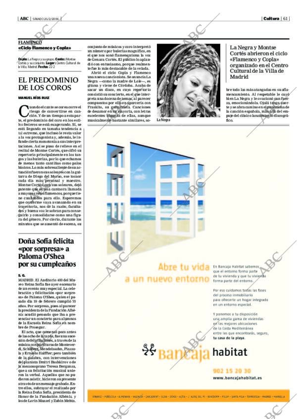 ABC MADRID 25-02-2006 página 61