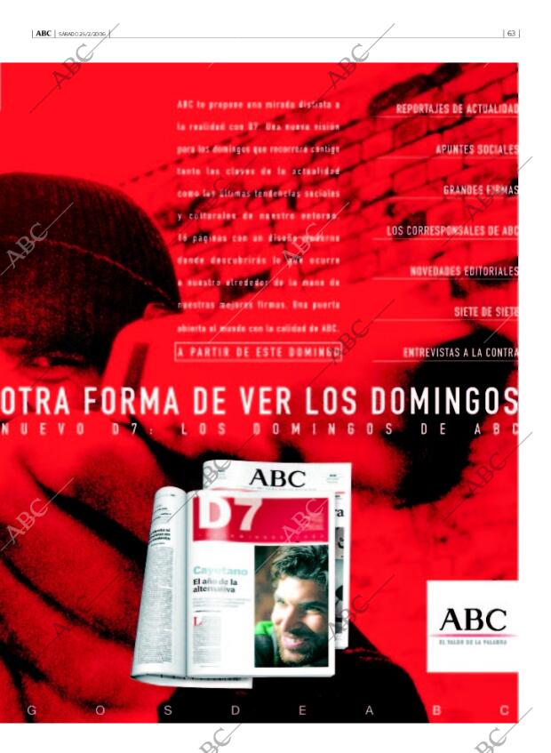 ABC MADRID 25-02-2006 página 63