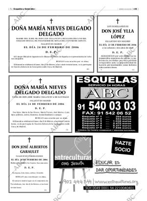 ABC MADRID 25-02-2006 página 76