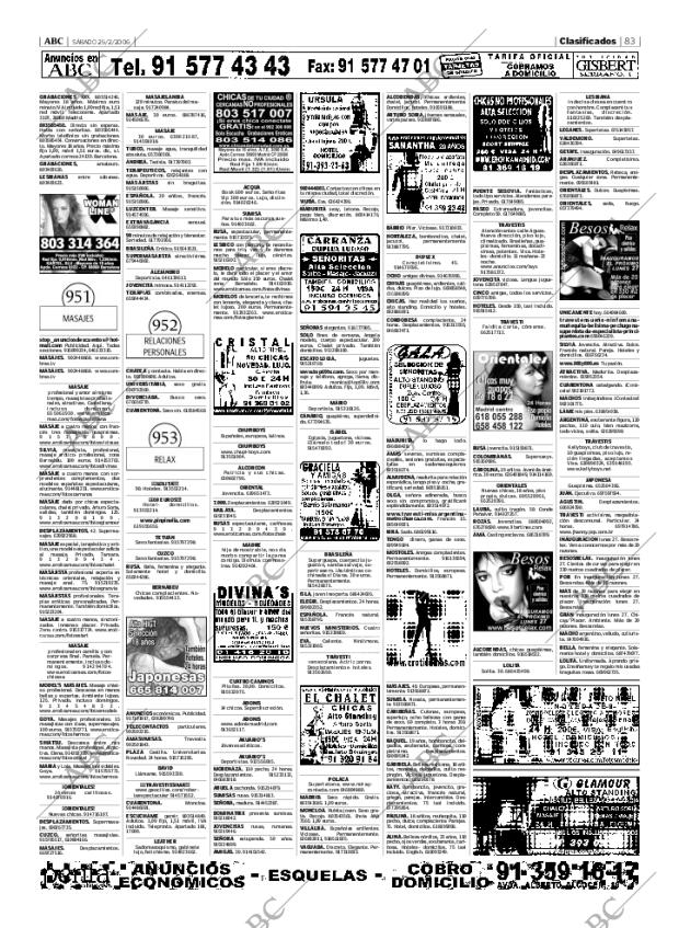ABC MADRID 25-02-2006 página 83