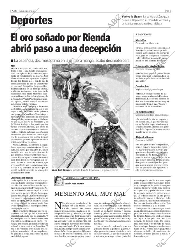 ABC MADRID 25-02-2006 página 95