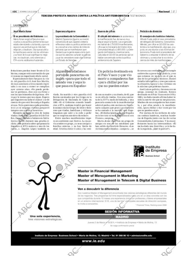 ABC MADRID 26-02-2006 página 17