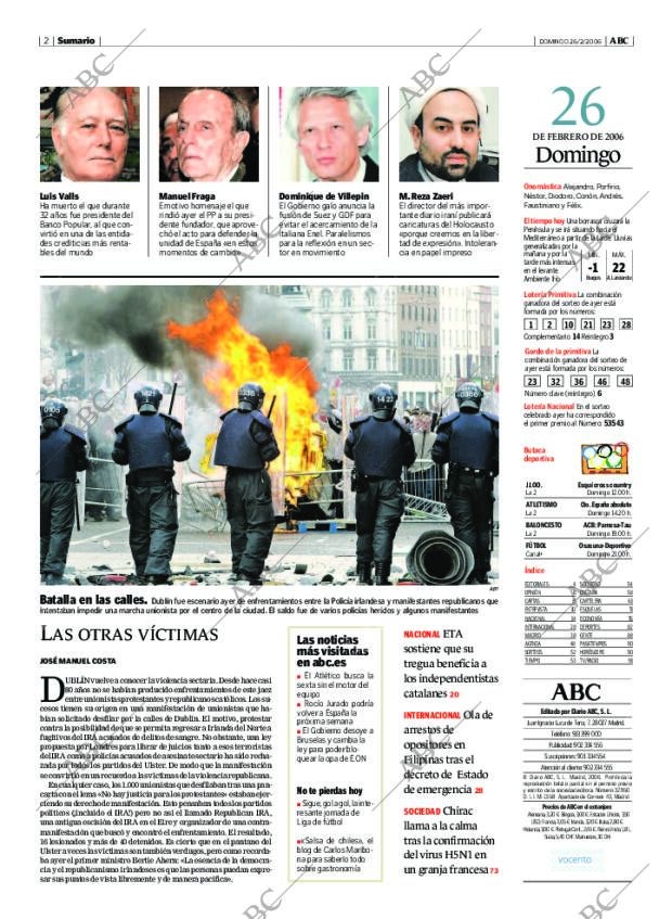 ABC MADRID 26-02-2006 página 2