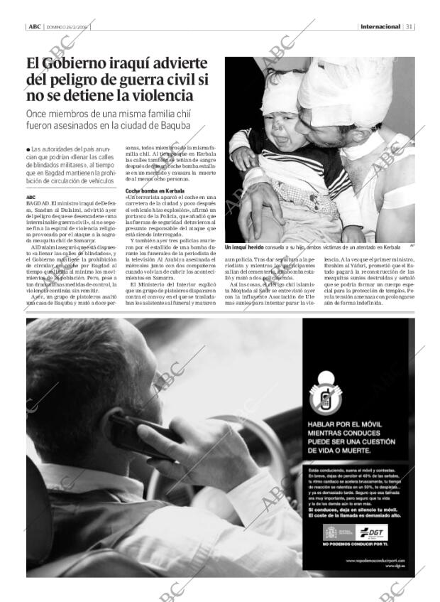 ABC MADRID 26-02-2006 página 31