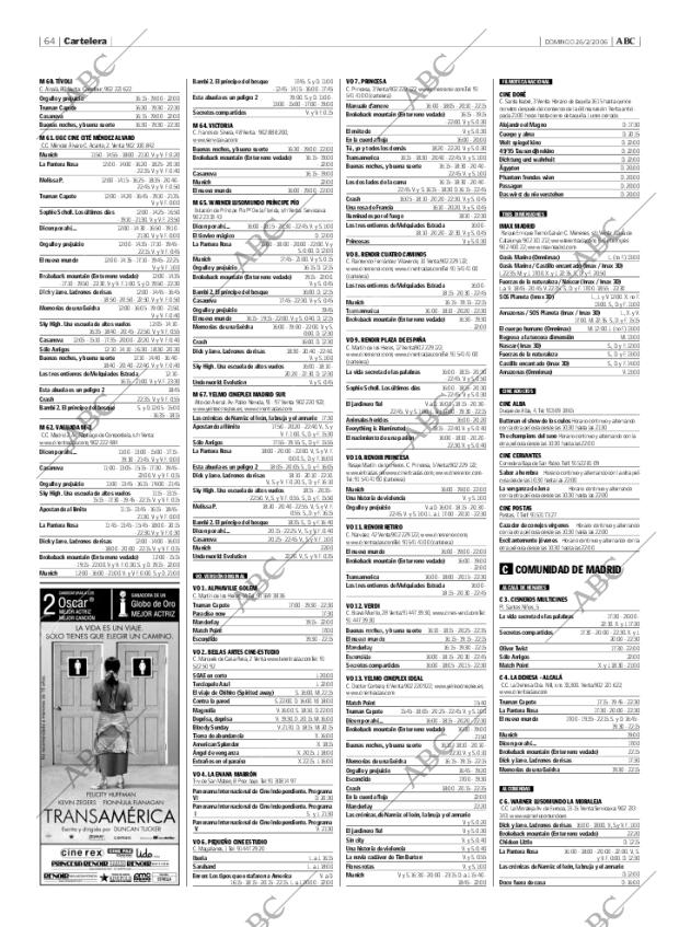 ABC MADRID 26-02-2006 página 80