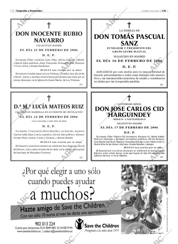 ABC MADRID 26-02-2006 página 88