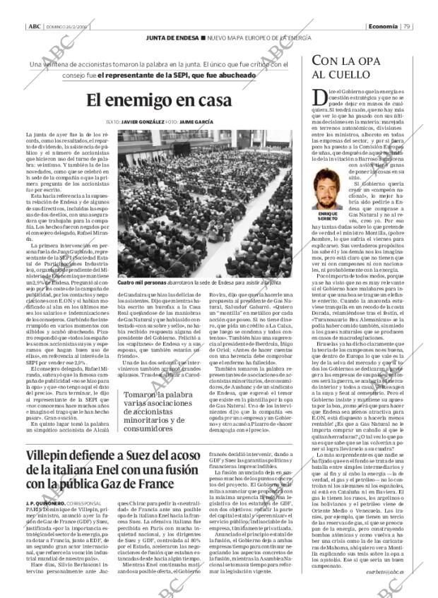 ABC MADRID 26-02-2006 página 95