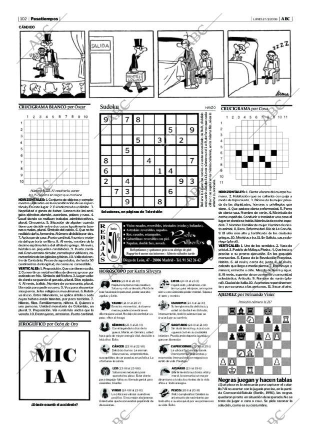 ABC MADRID 27-02-2006 página 102