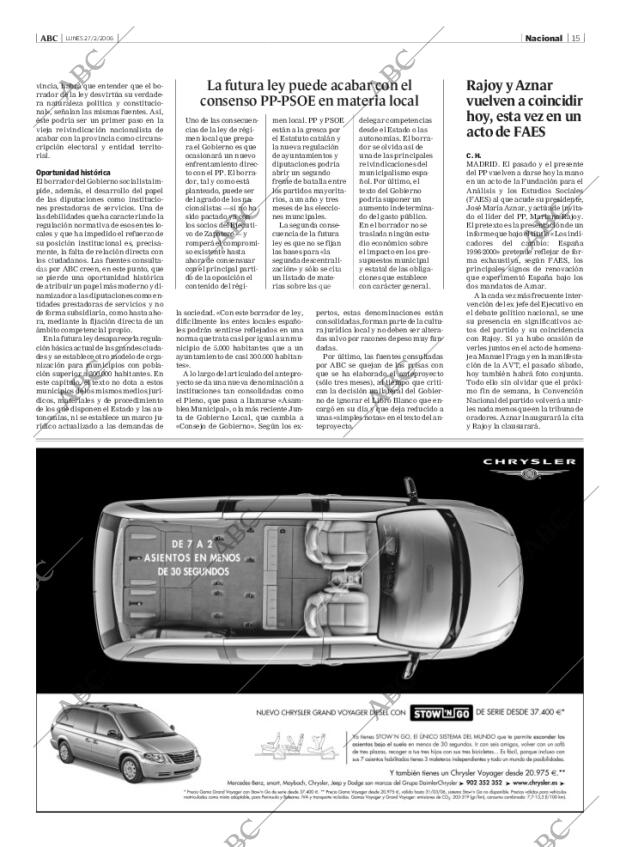 ABC MADRID 27-02-2006 página 15