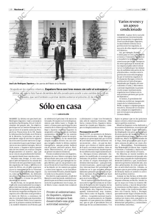 ABC MADRID 27-02-2006 página 18