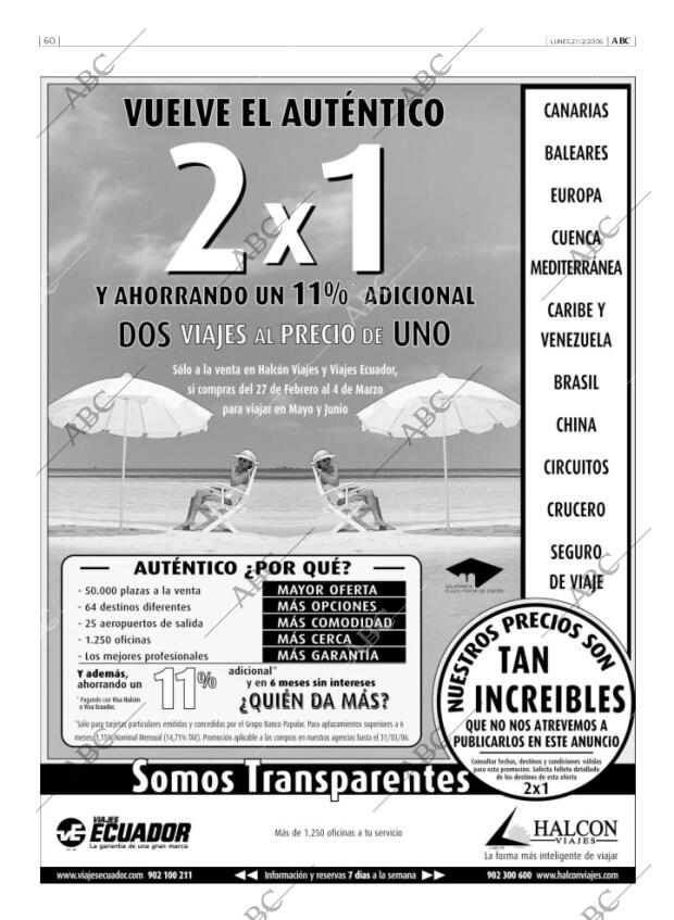 ABC MADRID 27-02-2006 página 60