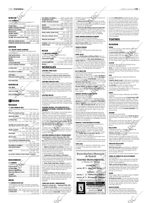ABC MADRID 27-02-2006 página 68