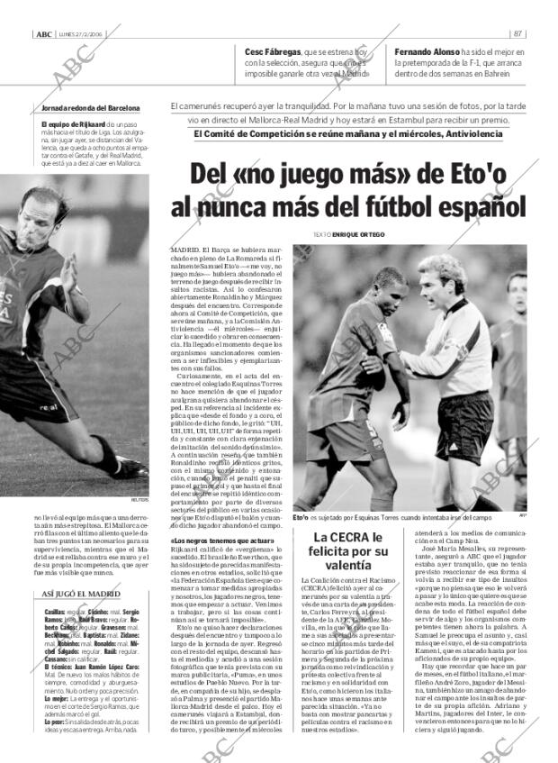 ABC MADRID 27-02-2006 página 87