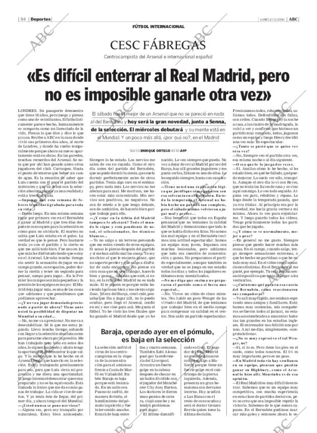 ABC MADRID 27-02-2006 página 94