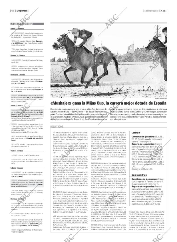 ABC MADRID 27-02-2006 página 98