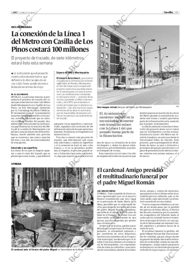 ABC SEVILLA 27-02-2006 página 19