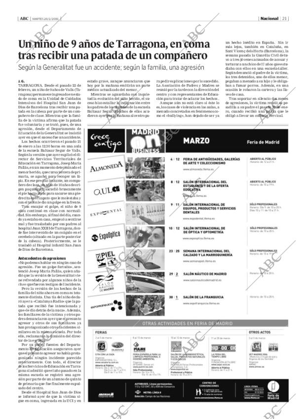 ABC MADRID 28-02-2006 página 21