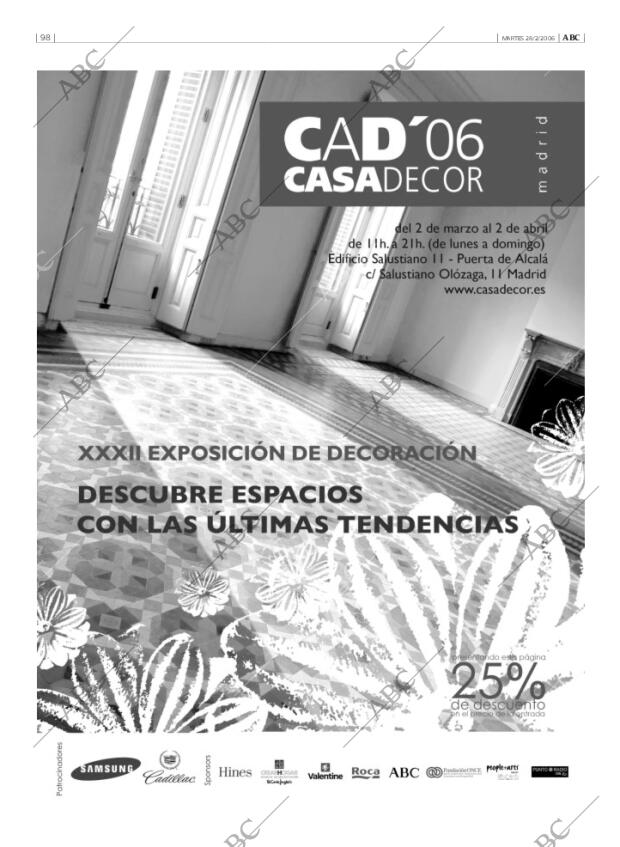 ABC MADRID 28-02-2006 página 98