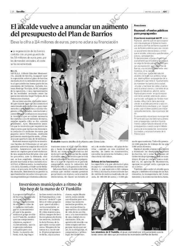 ABC SEVILLA 28-02-2006 página 14
