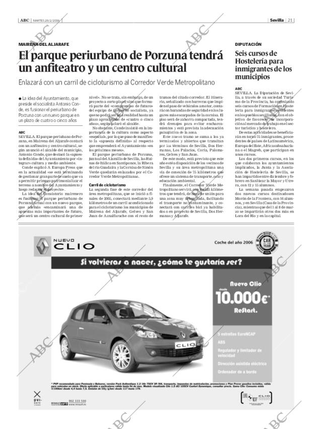 ABC SEVILLA 28-02-2006 página 21