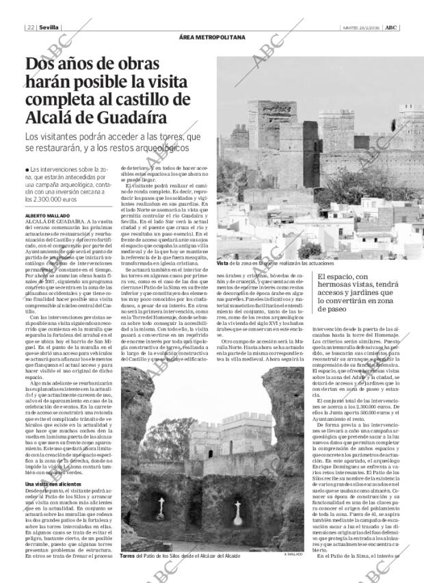 ABC SEVILLA 28-02-2006 página 22
