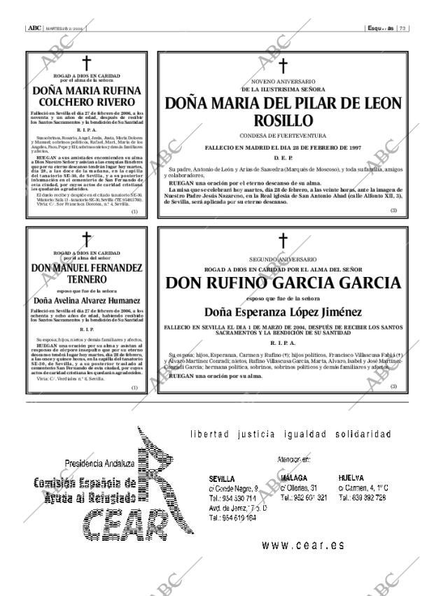 ABC SEVILLA 28-02-2006 página 73