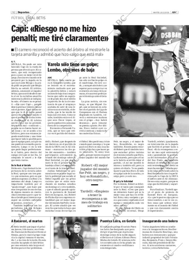 ABC SEVILLA 28-02-2006 página 92
