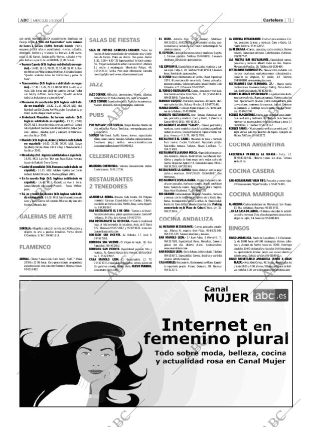 ABC SEVILLA 01-03-2006 página 71