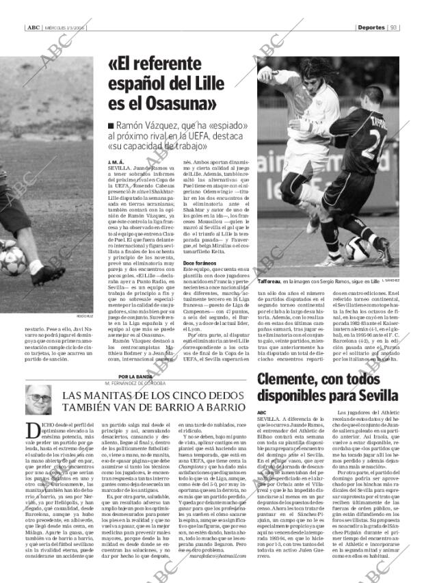 ABC SEVILLA 01-03-2006 página 93