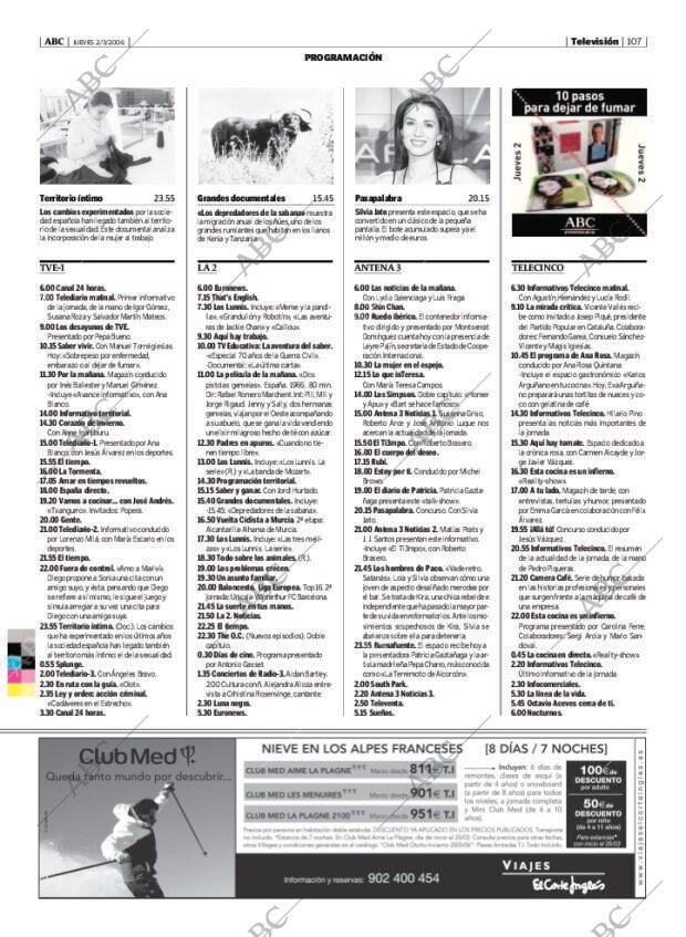 ABC MADRID 02-03-2006 página 107