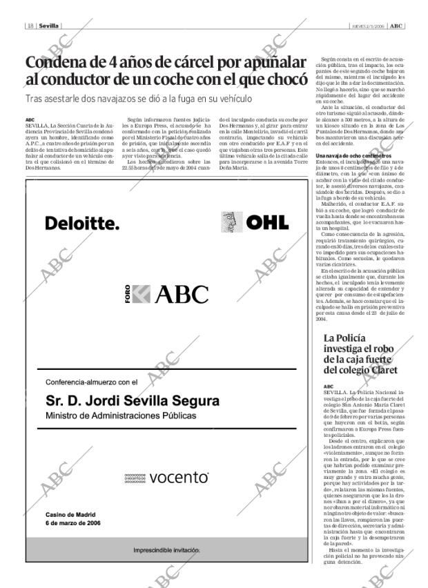 ABC SEVILLA 02-03-2006 página 18