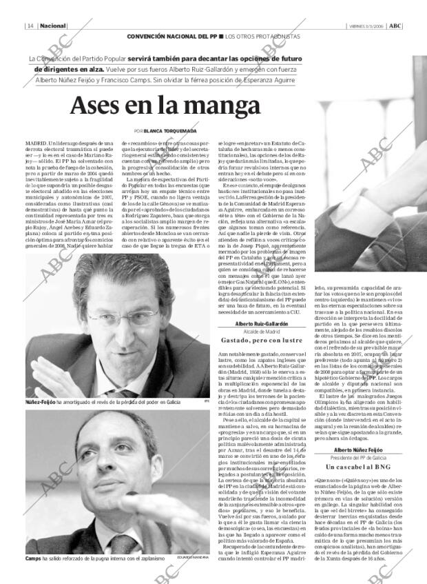 ABC MADRID 03-03-2006 página 14