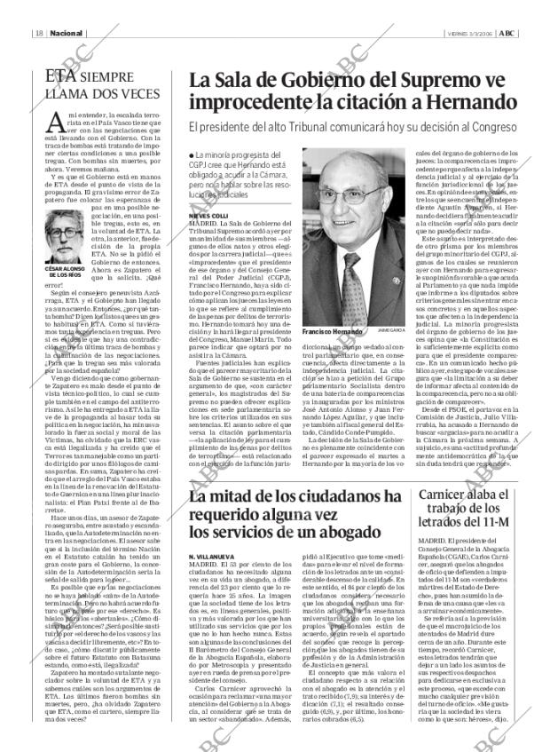 ABC MADRID 03-03-2006 página 18