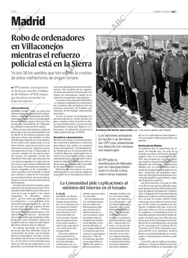 ABC MADRID 03-03-2006 página 38