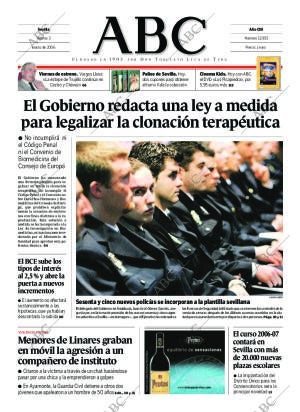 ABC SEVILLA 03-03-2006 página 1