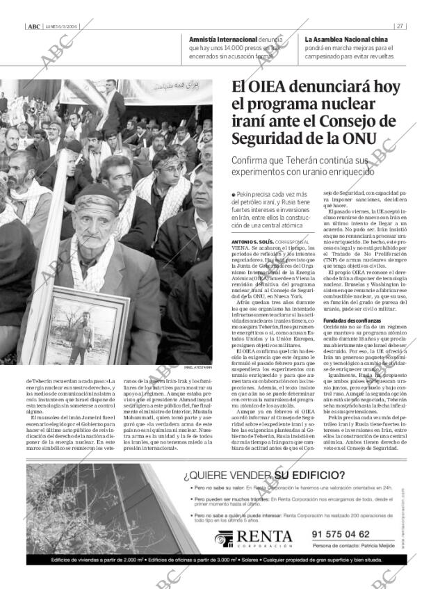 ABC MADRID 06-03-2006 página 27
