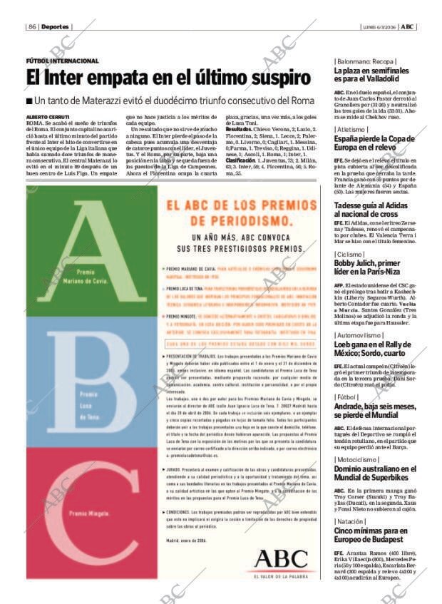 ABC MADRID 06-03-2006 página 86