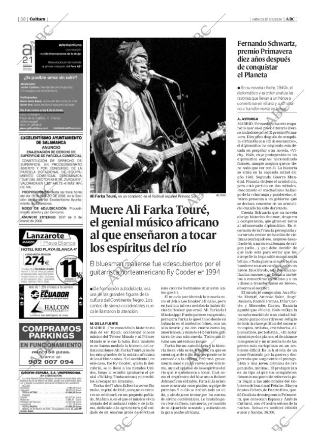 ABC MADRID 08-03-2006 página 58