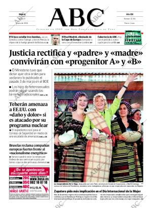 ABC MADRID 09-03-2006 página 1