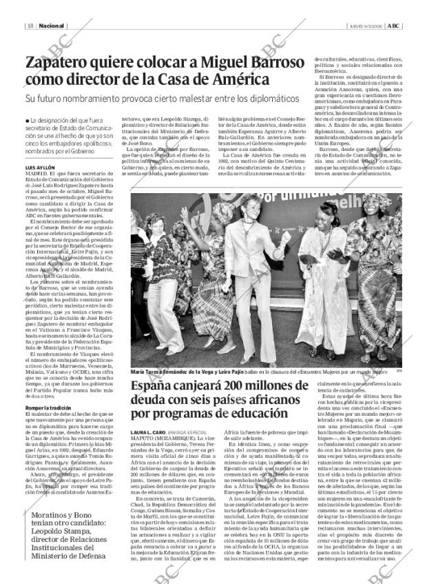 ABC MADRID 09-03-2006 página 18
