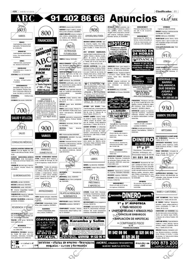 ABC MADRID 09-03-2006 página 85