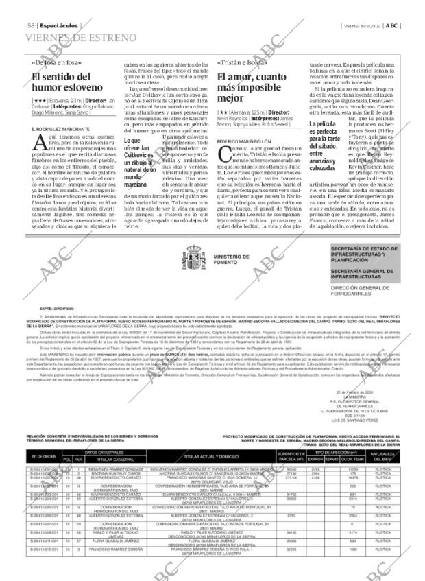 ABC MADRID 10-03-2006 página 58