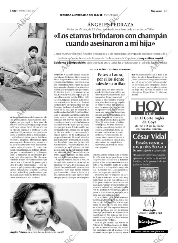 ABC MADRID 11-03-2006 página 13
