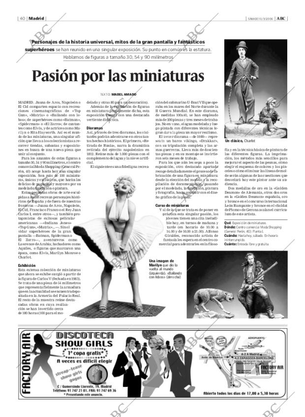 ABC MADRID 11-03-2006 página 40