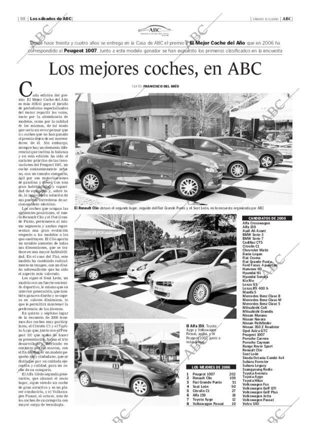 ABC MADRID 11-03-2006 página 98