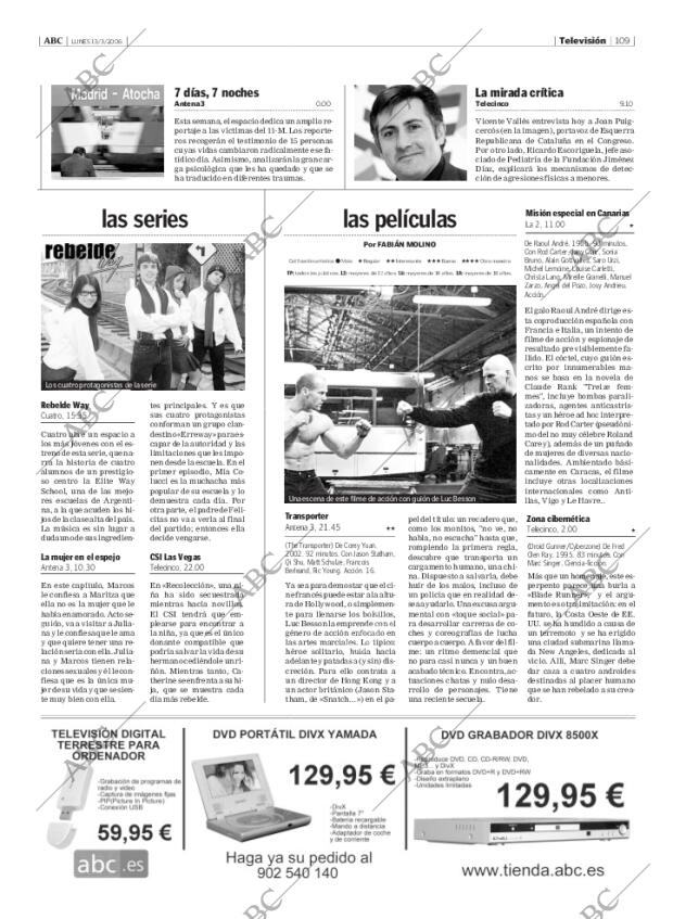 ABC MADRID 13-03-2006 página 109