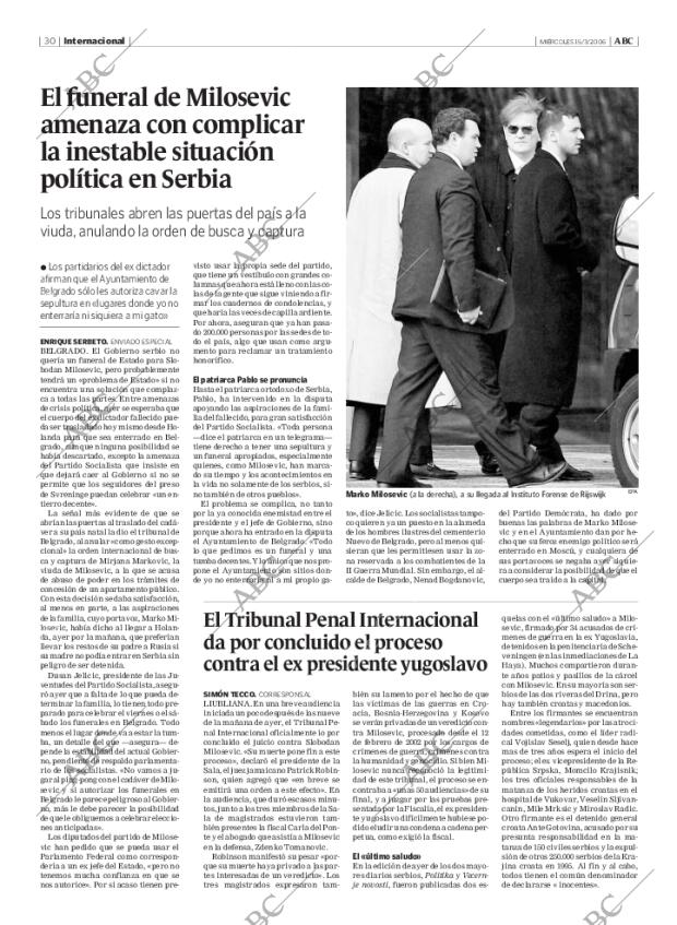 ABC MADRID 15-03-2006 página 30